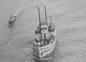 In 1942 'St Roch' the first ship to sail the NW Passage.